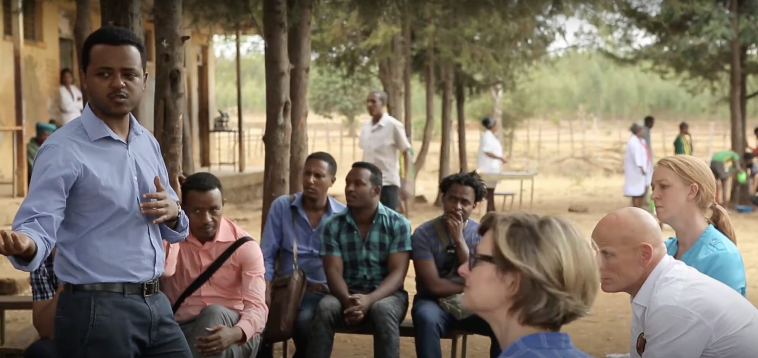 Ending river blindness one fly at a time man is interviewed